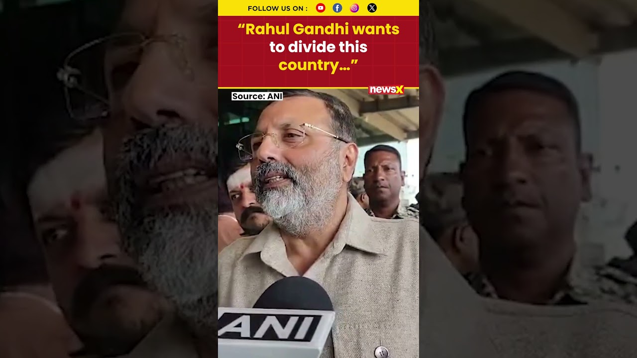 &ldquo;Rahul Gandhi wants to divide this country&rdquo; : BJP MP Launches Sharp Attack on Rahul Gandhi #shorts