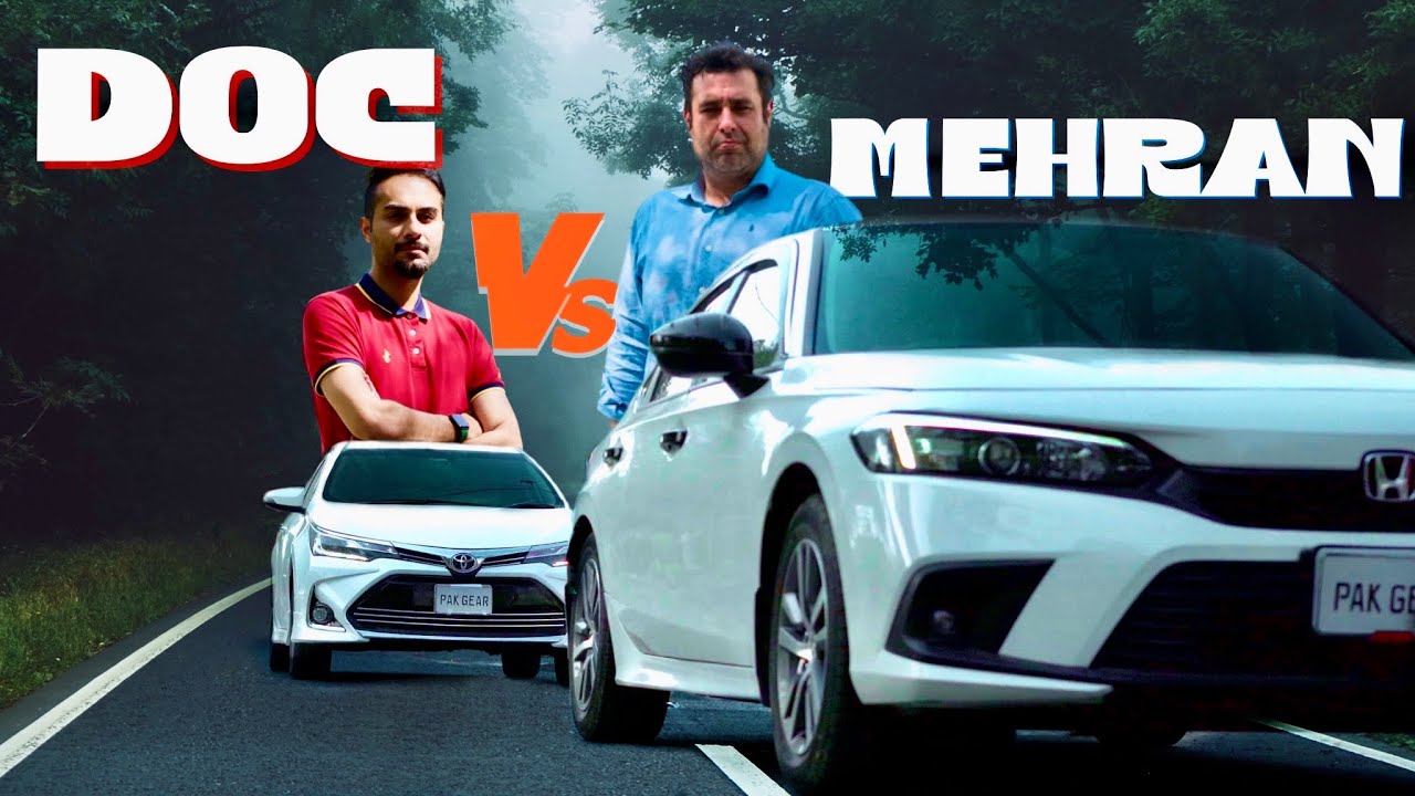 Corolla Grande Vs Civic Oriel | Challenge Accepted