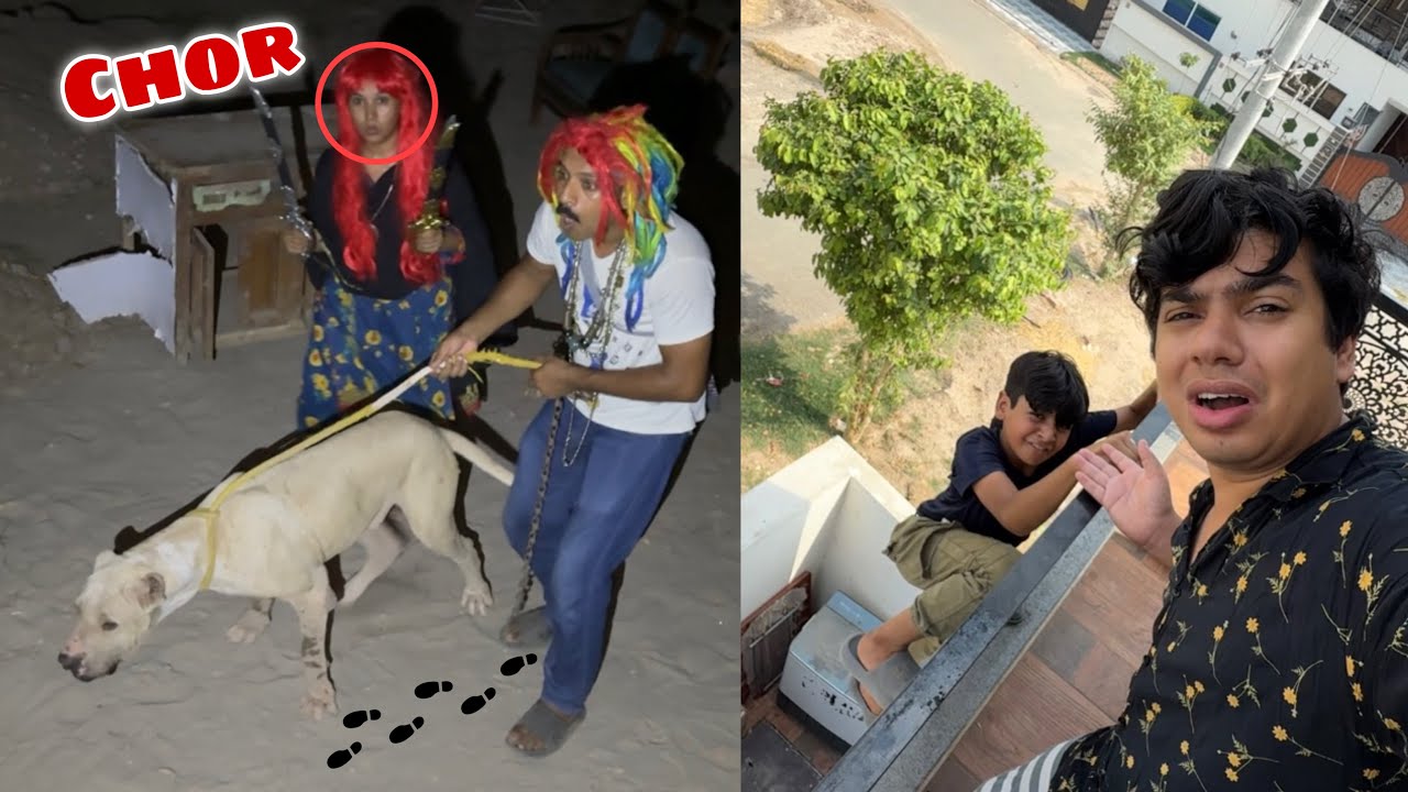 Qasai Ny Bully Dog Chori Kr Liya 🤬 Talli Oper Sa Kood Rha 