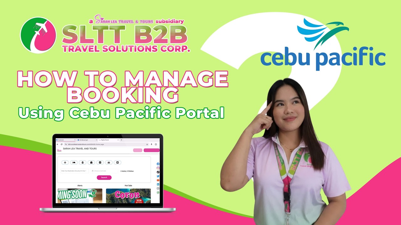 HOW TO MANAGE BOOKING ON CEBU PACIFIC
