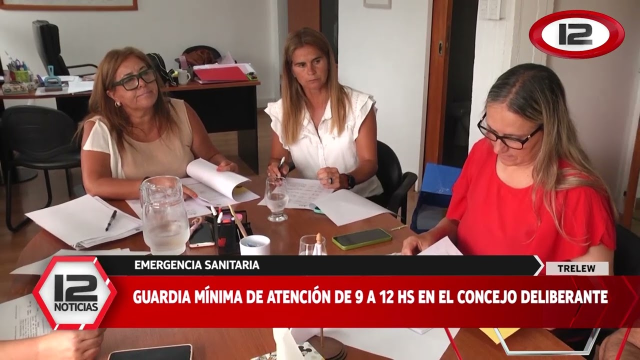 TRELEW | REUNIÓN DE LA COMISIÓN DE RECESO DEL CONCEJO DELIBERANTE
