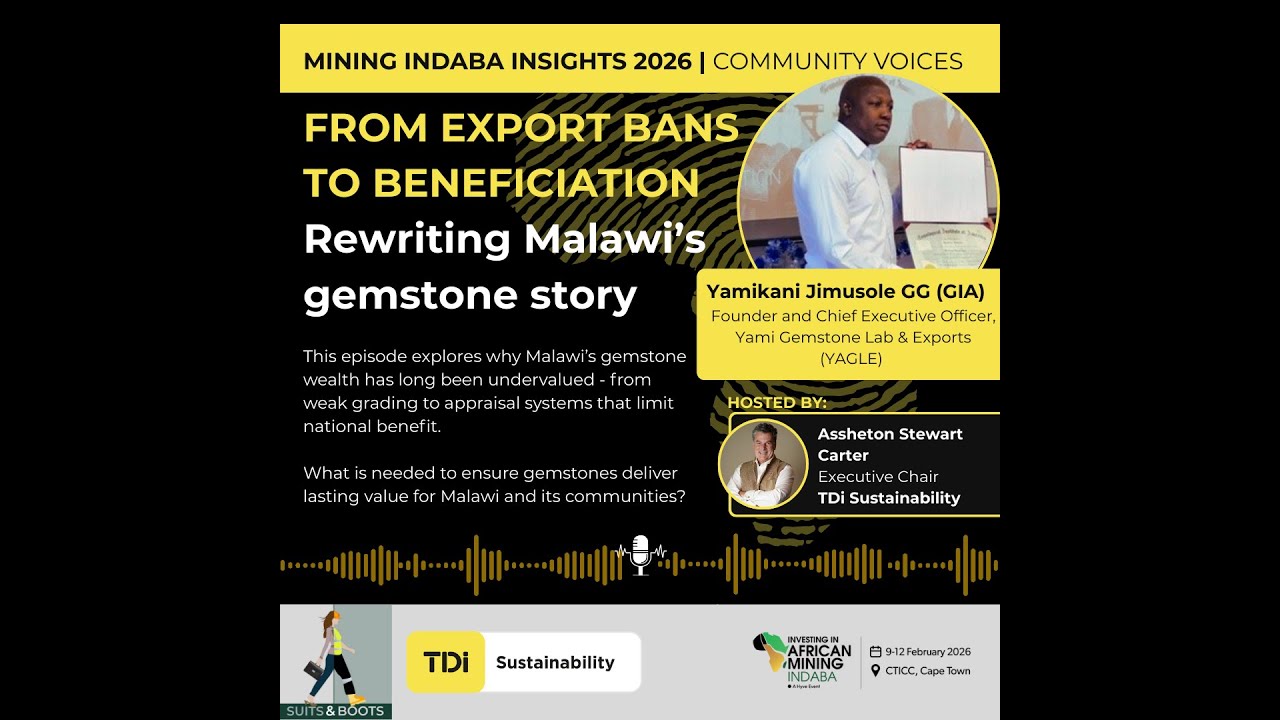 Mining Indaba: Community Voices | Rewriting Malawi’s Gemstone Story