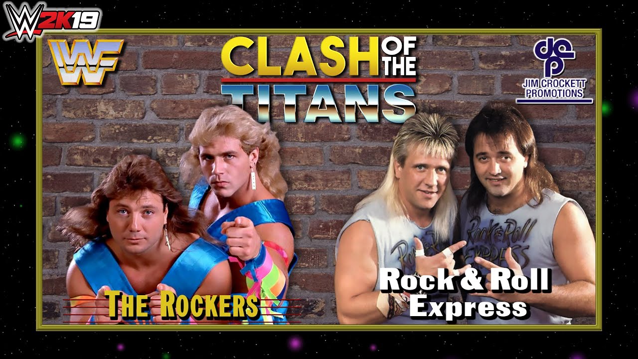 The Rockers vs Rock n Roll Express - Clash Of The Titans - WWE 2K Series