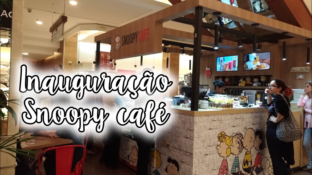 SNOOPY CAFÉ: fomos conferir a inauguração