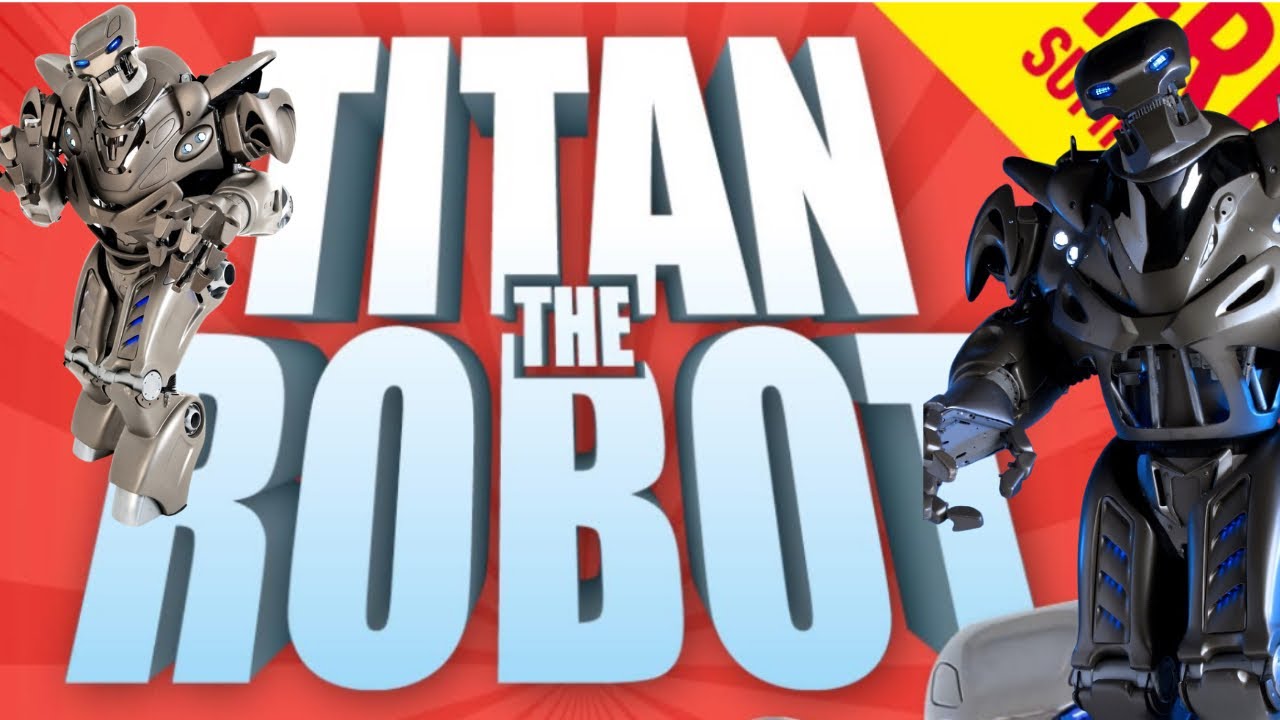 Meet Titan the Robot 🤖 — the ultimate fusion of technology, entertainment, and futuristic power! 🚀