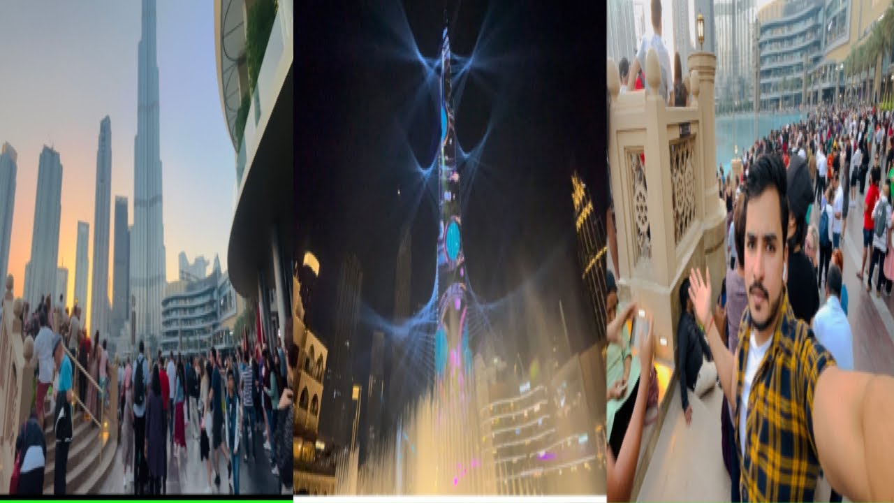 Burj Khalifa LED Iive Show