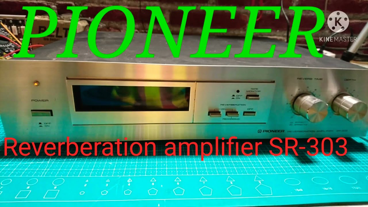 REVERBERATION AMPLIFIER SR-303 troble full nois #pioneer #Reverberation #amplifierpioneer