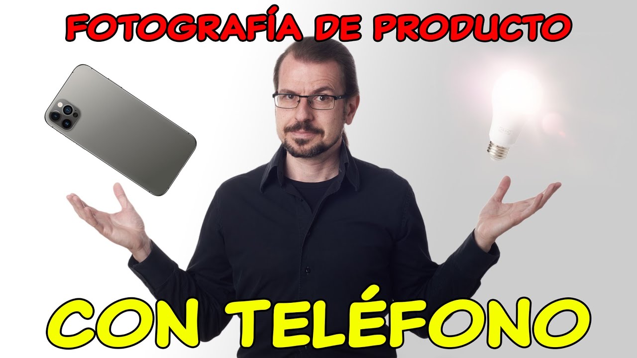 FOTOGRAFÍA de PRODUCTO con 📱TELÉFONO iPhone y luz 💡 LED ECONÓMICA💶❗Proceso completo Foto y edición