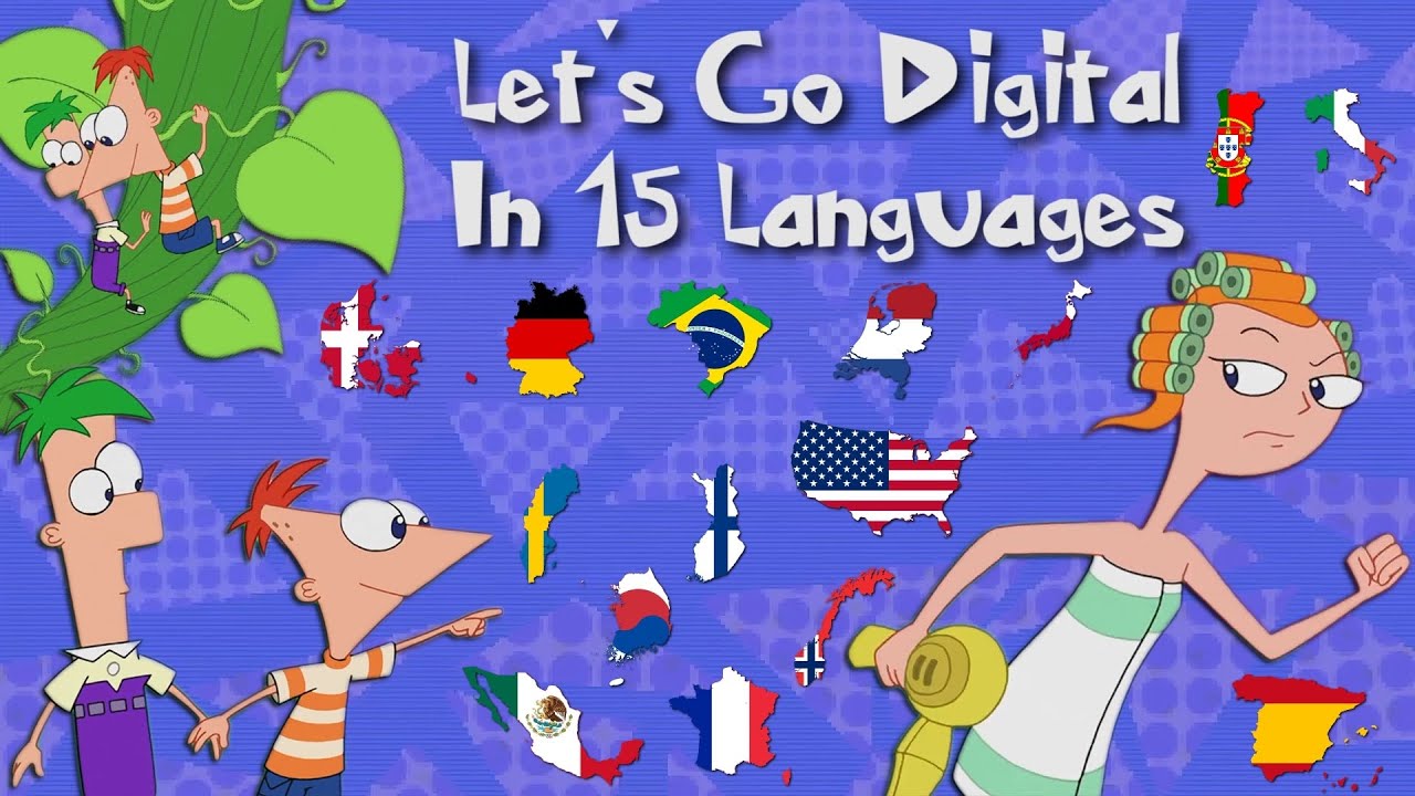 Phineas and Ferb | LET'S GO DIGITAL (Multilanguage)