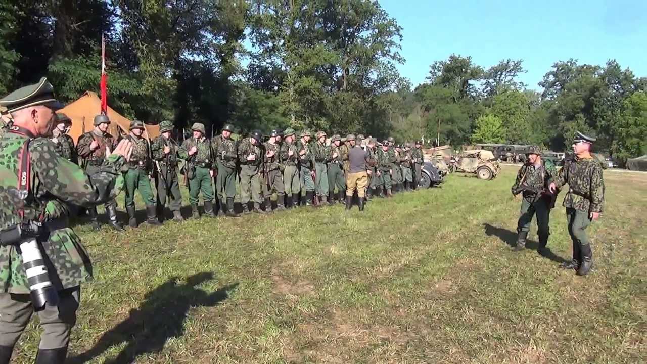 1^PARTE : SOLDATI TEDESCHI 2^GUERRA. M.  AL RADUNO VEICOLI MILITARI A TERNAVASSO (TO) 30 - 6 - 2013.