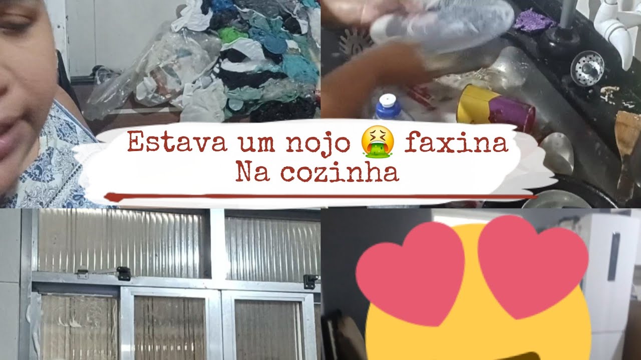 Faxina de natal na cozinha 🤮🤢🪣🧹🫧 estava um nojo