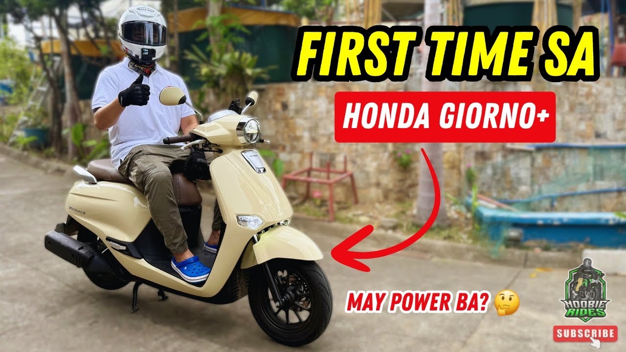 FIRST TIME ko sa Honda Giorno+ | Goods ba or Hype lang?