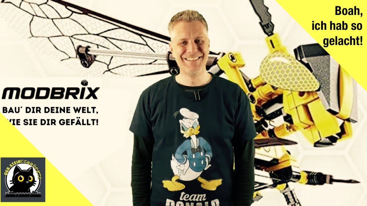 Nicht gut, nicht einwandfrei, leider lackiert - ich liebe es! Modbrix 9014 -  Biene.