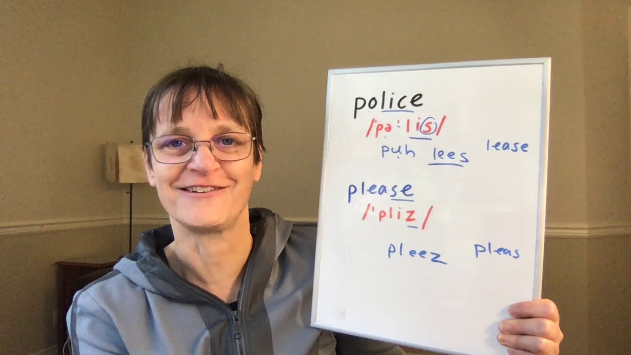 How to Pronounce Police and Please