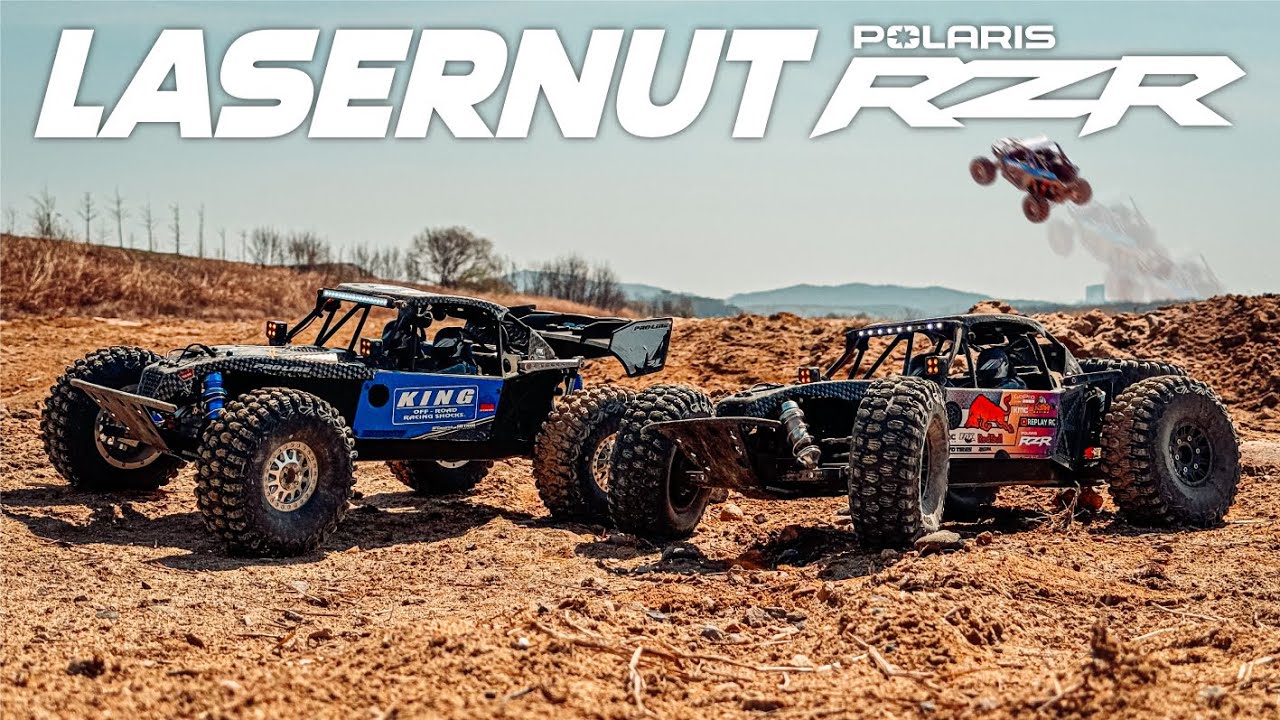 LOSI Lasernut U4, RZR Rey It's crazy! | RC Cars Off-Road Blast🔥