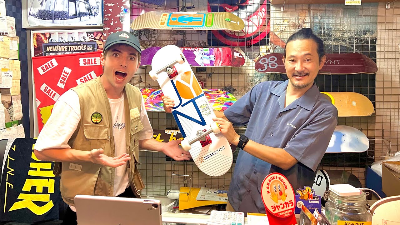 COMPRANDO UN SKATE JAPONES!