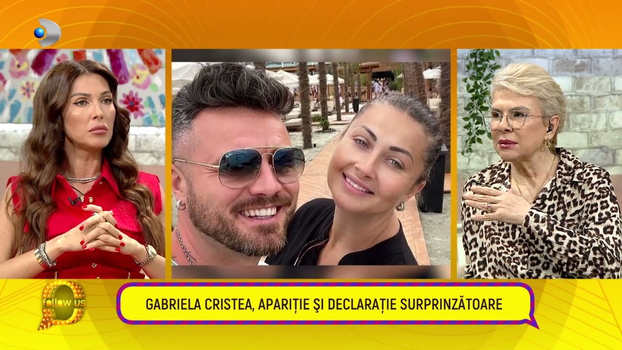 Follow Us! - Gabriela Cristea, aparitie si declaratie surprinzatoare | Marilu revine cu declaratii..