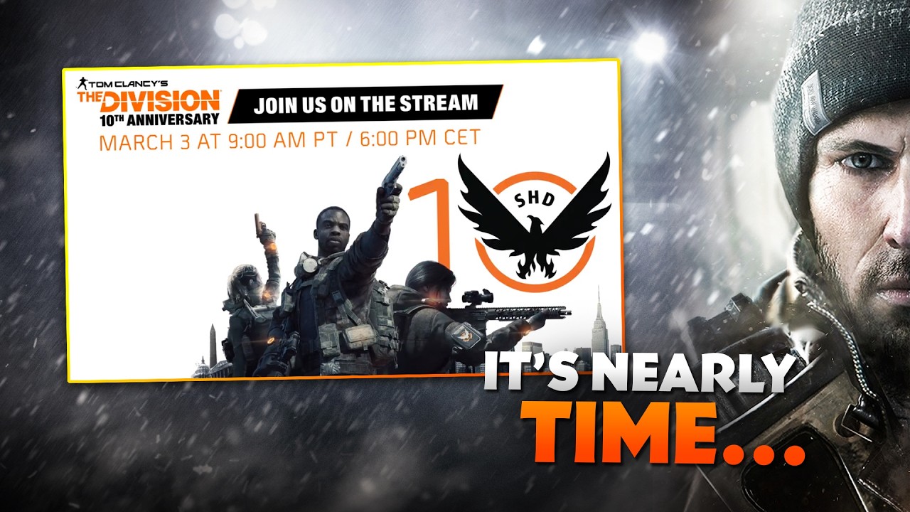 The 10th Anniversary Date Just Dropped - Major Division 2 News
