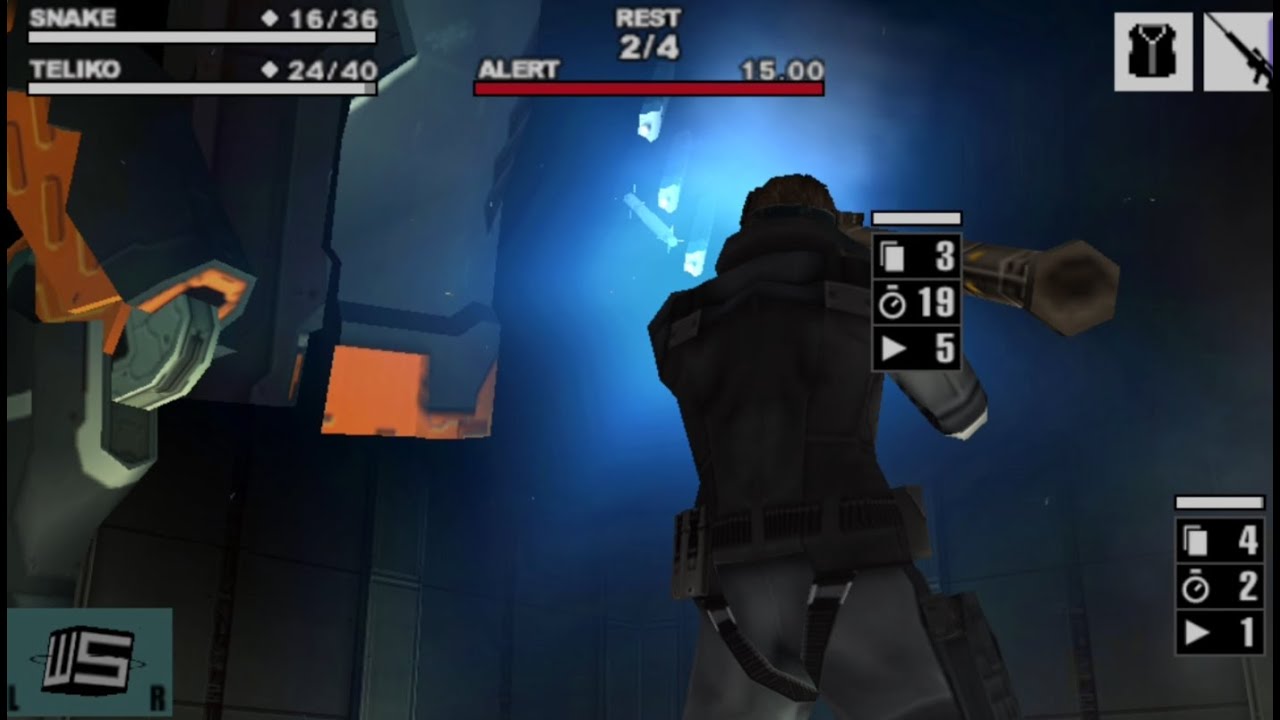 Metal Gear Acid stage 14-4 S-rank Final Boss