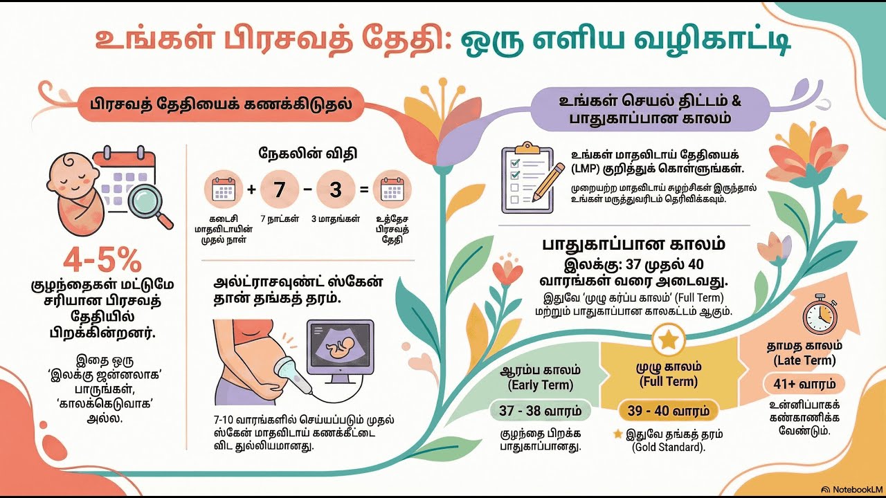 Pregnancy Due Date | பிரசவ தேதியை கணக்கிடுவது எப்படி?