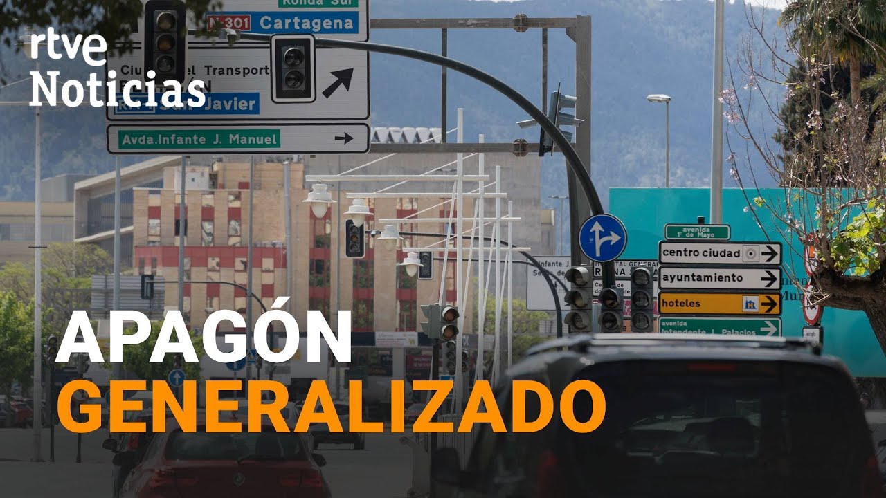 APAG&Oacute;N MASIVO: SIN LUZ en ESPA&Ntilde;A y RED EL&Eacute;CTRICA ESPA&Ntilde;OLA analiza las CAUSAS | RTVE