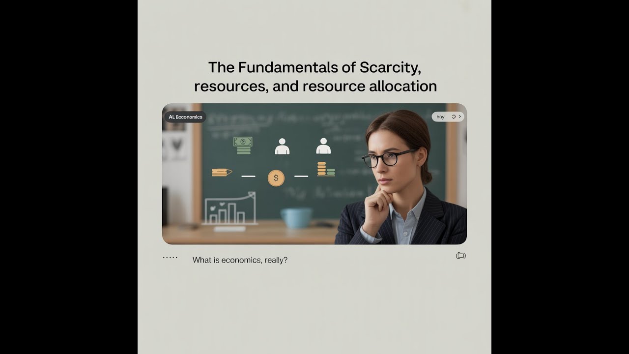 Scarcity, Resources & Allocation Explained |  Economics of Everything
