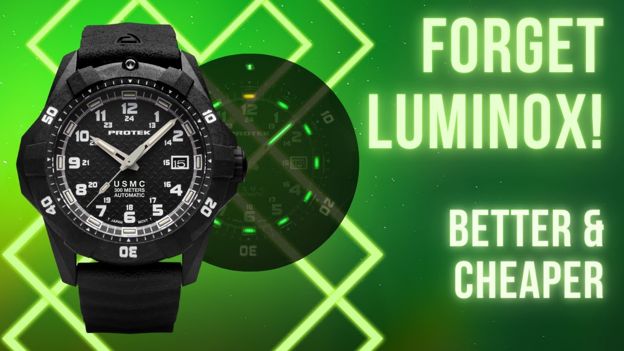 Забудьте о Luminox — автоматический тритий за малую часть стоимости!