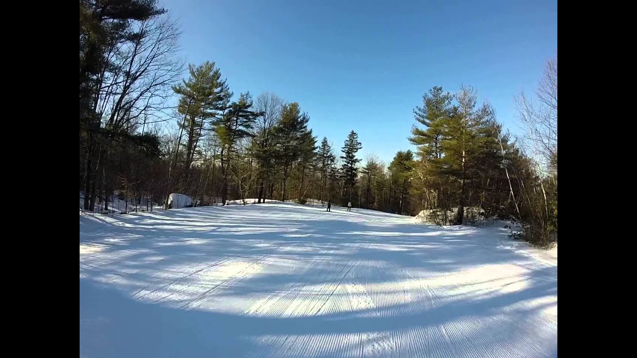 Crotched Mountain - 2-1-2015 - Summit To Base The LOOONG Way