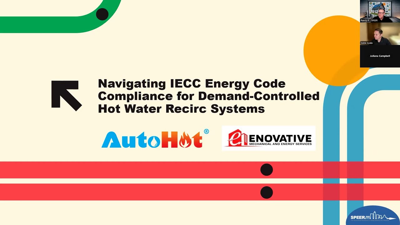 Navigating IECC Energy Code Compliance for Demand-Controlled Hot Water Recirculation Systems