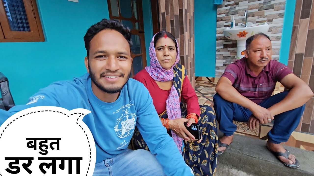 घर वाले डर गए खतरनाक सफर देखकर || Mandani Valley Trek || Pahadi Biker || Alok Rana