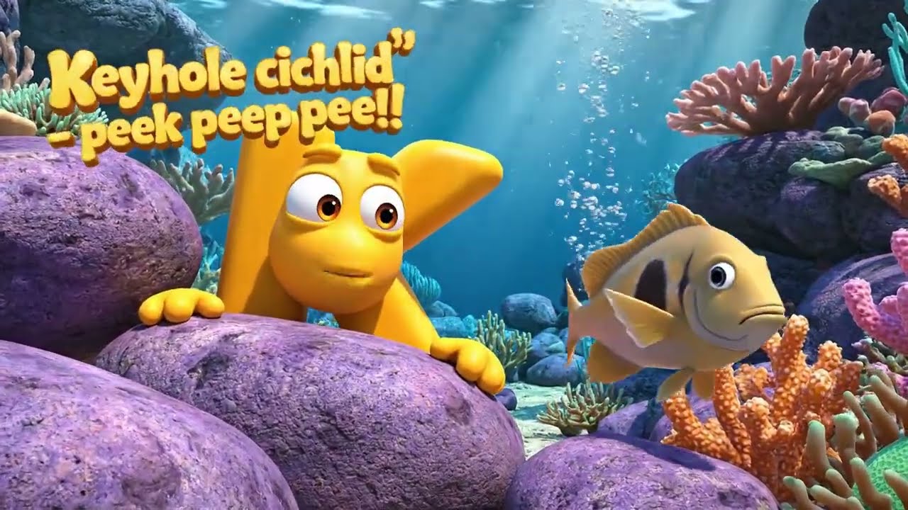 ABC Song with Fish 🐬🎵 | Ocean Alphabet Kids Music