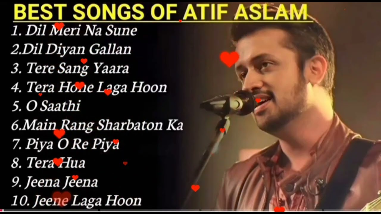 Best Of Atif Aslam song 🌷 Atif Aslam hits song 2025 💞🌹