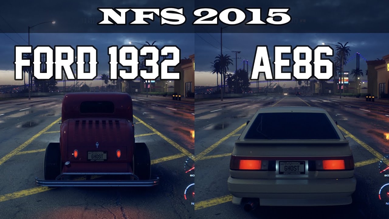 Ford 1932 vs Toyota Sprinter GT Apex - NFS 2015 (Drag Race)