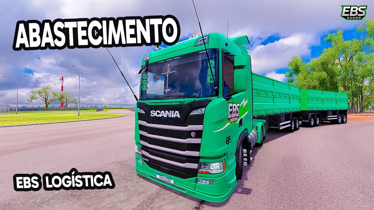 Rodotrem nas cargas agendadas mapa RBR ets2 ets 2 1.58