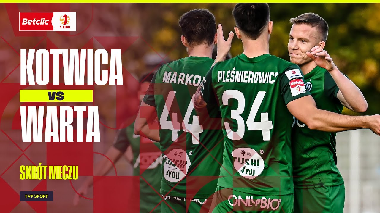 SKRÓT: KOTWICA - WARTA, GAPIOSTWO OBROŃCÓW! TA GŁÓWKA DAŁA IM 3 PUNKTY | BETCLIC 1. LIGA