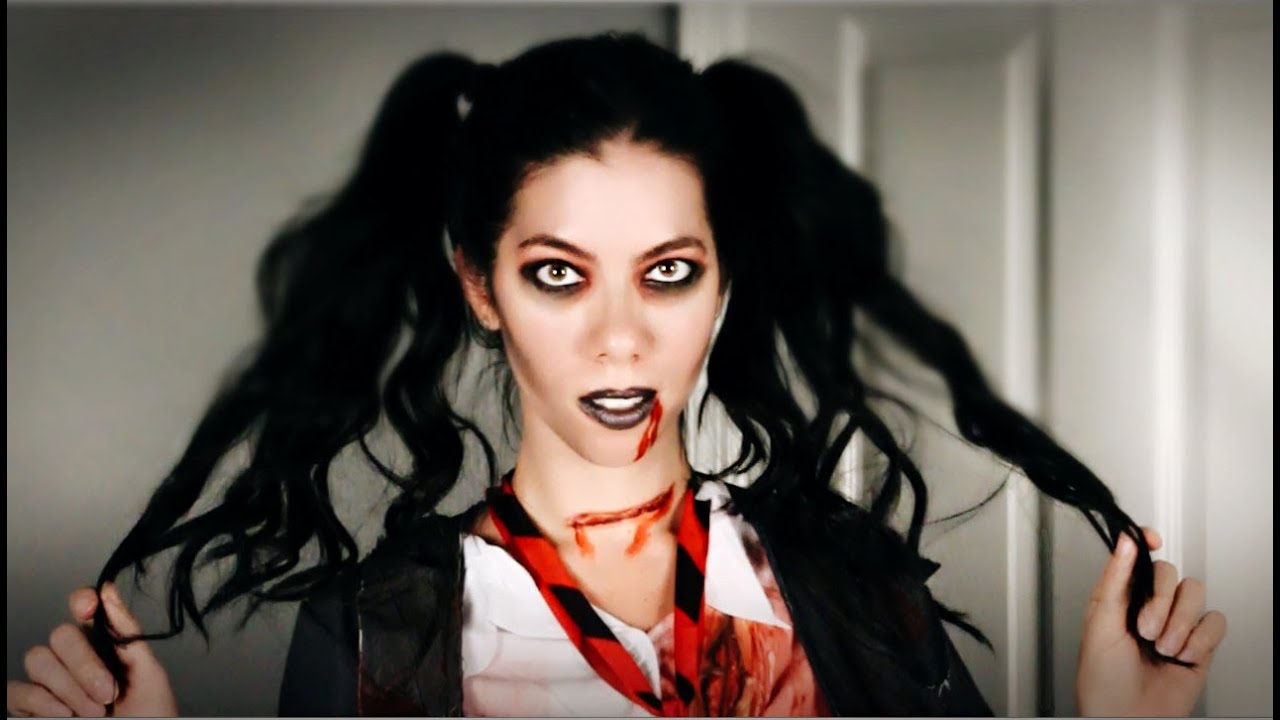 Zombie School Girl I Easy Halloween Makeup Tutorial