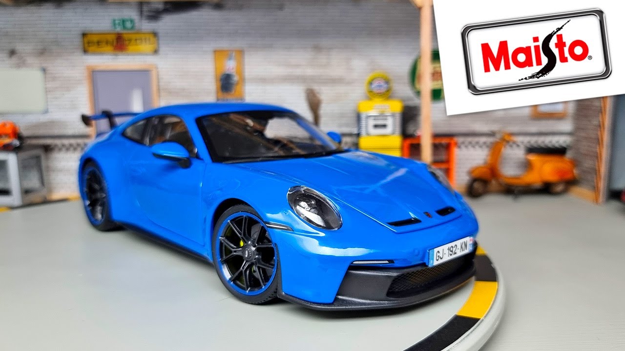 PORSCHE 911 (992) GT3, Maisto 1/18 (36458B) #118