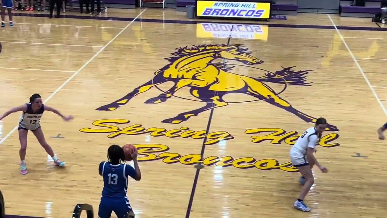 Aubrey 2-10-26 Spring Hill High School vs Leavenworth Basketball ￼