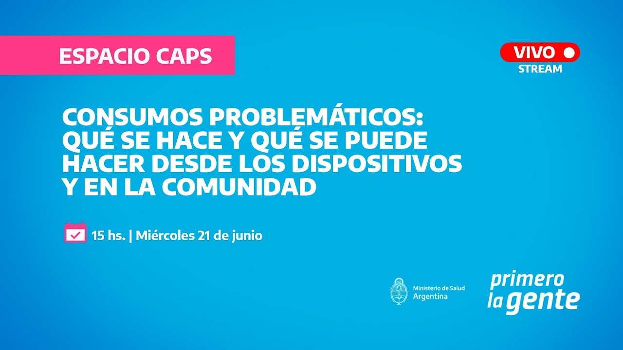 Consumos problemáticos:qué se hace y qué se puede hacer desde los dispositivos y en la comunidad