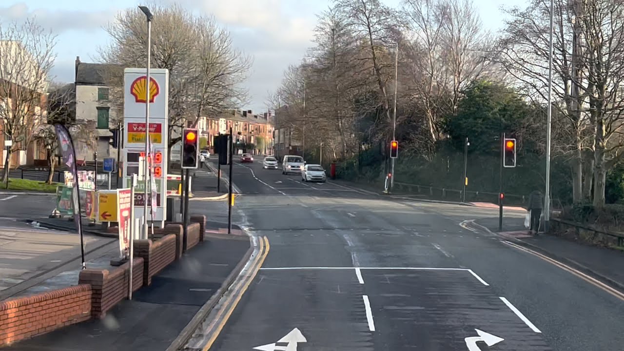 Oldham to Saddleworth upper mill manchaster england uk tour