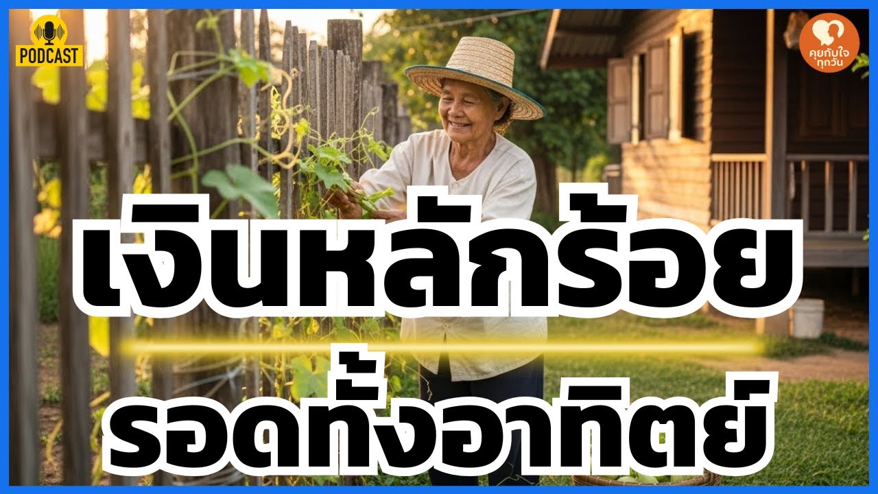 มีเงินหลักร้อยก็รอดได้ทั้งอาทิตย์! ด้วยคาถาปัญญาชาวบ้าน 