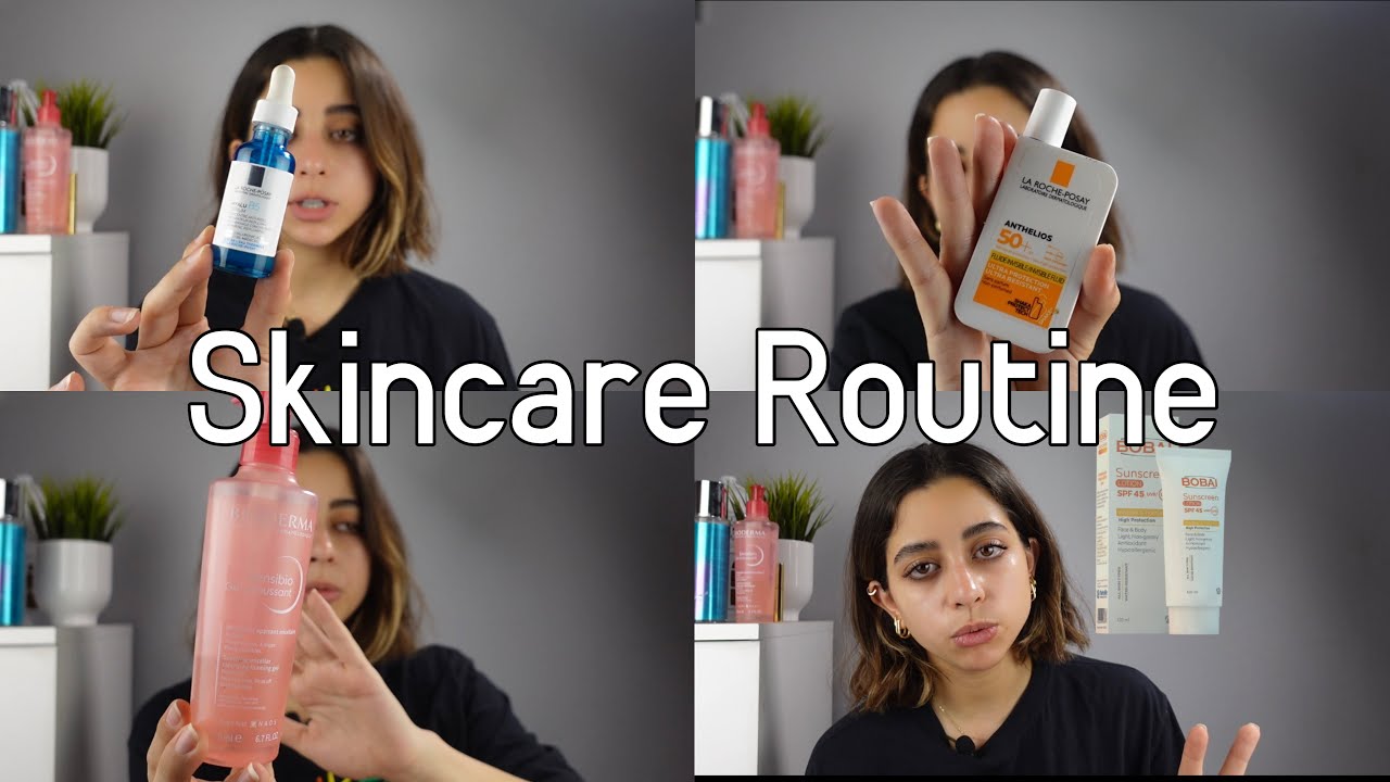 روتين بشرتي الصبح و بليل - My guide to clear skin!