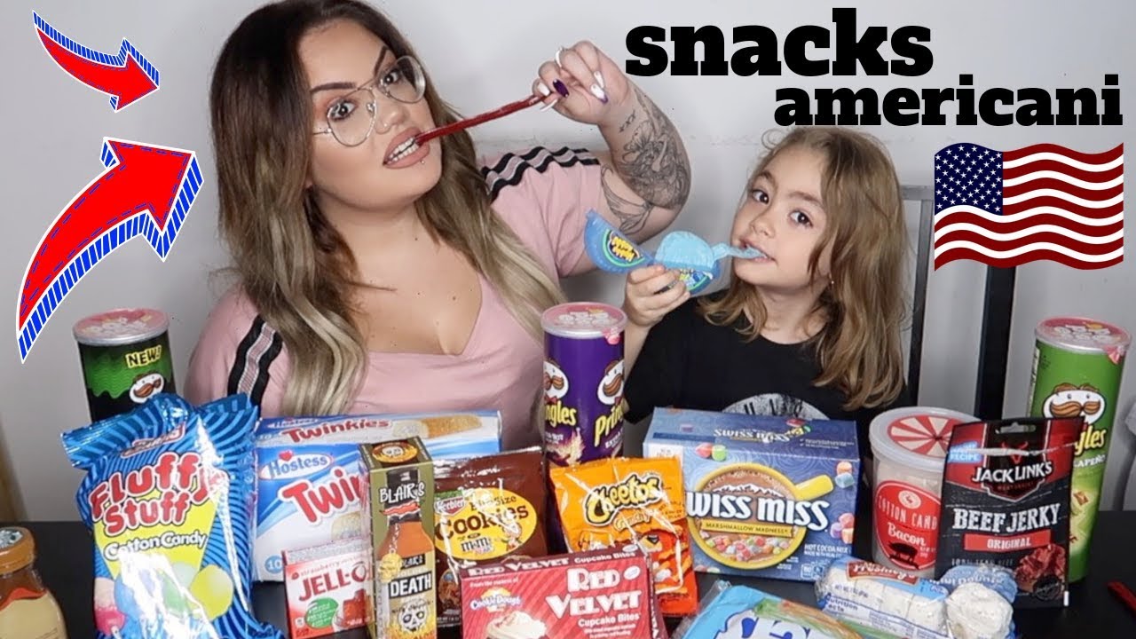 ASSAGGIAMO SNACKS AMERICANI STRANISSIMI ! / chiara paradisi