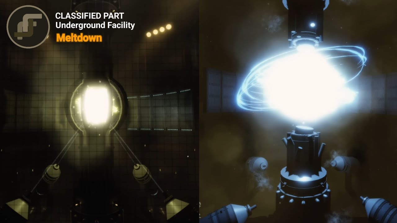 Roblox || Classified Part Underground Facility (CPUF) || Meltdown