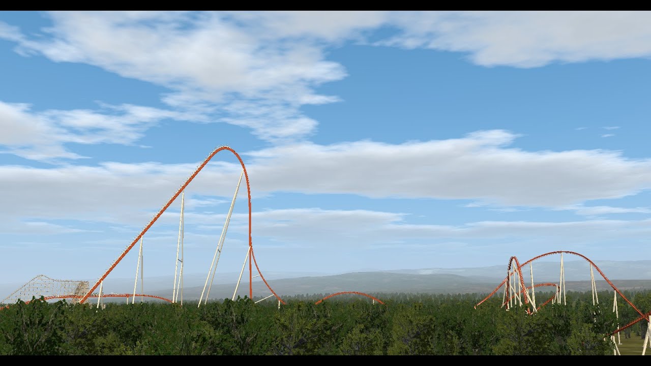 Conquistador - B&M Giga Coaster - No Limits 2 - Front Seat POV