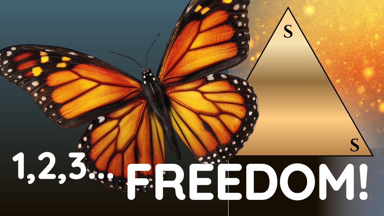 1, 2, 3... FREEDOM! The Sacred Triangle Formula My Guides Just Gave Me