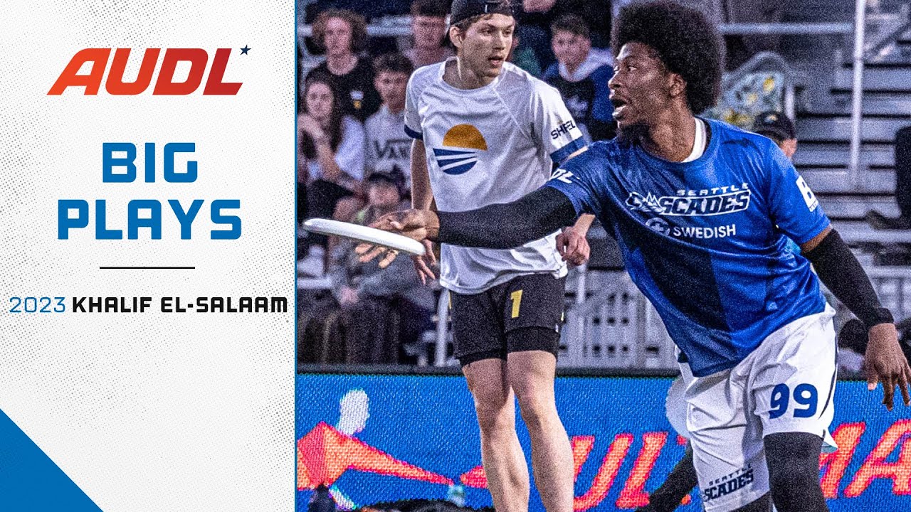 Khalif El-Salaam's Biggest Plays from the 2023 Season | #ultimatefrisbee