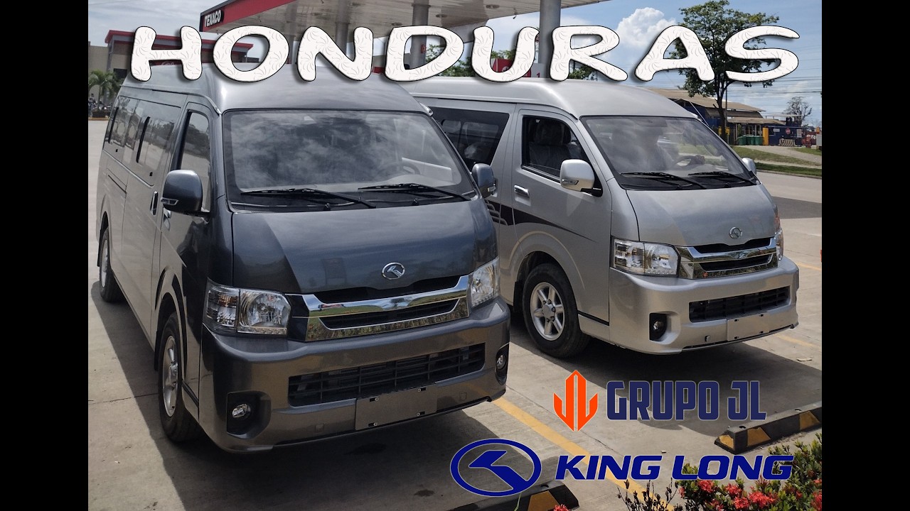 King Long Bufalo de 17 pasajeros. Full extras. Distribuido en Honduras por Grupo JL