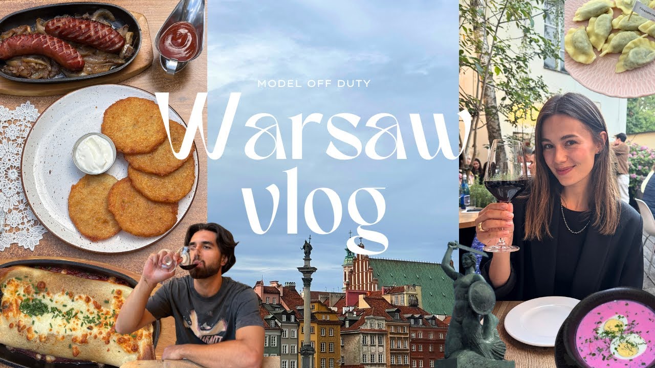 Warsaw Vlog 🇵🇱 Model Off Duty | Food, Coffee & City Walks in Poland