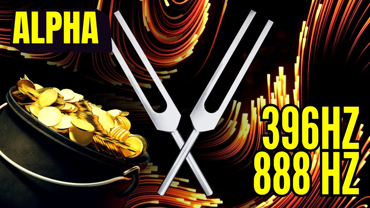 BIG MONEY WILL COME TO YOU 💰 Attract Fast and Urgent Money with 396 Hz + 888 Hz Tuning Forks (Alpha)